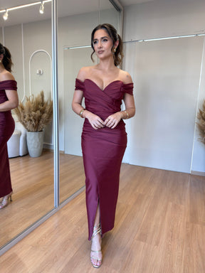 Vestido de Festa Midi Social Aymira