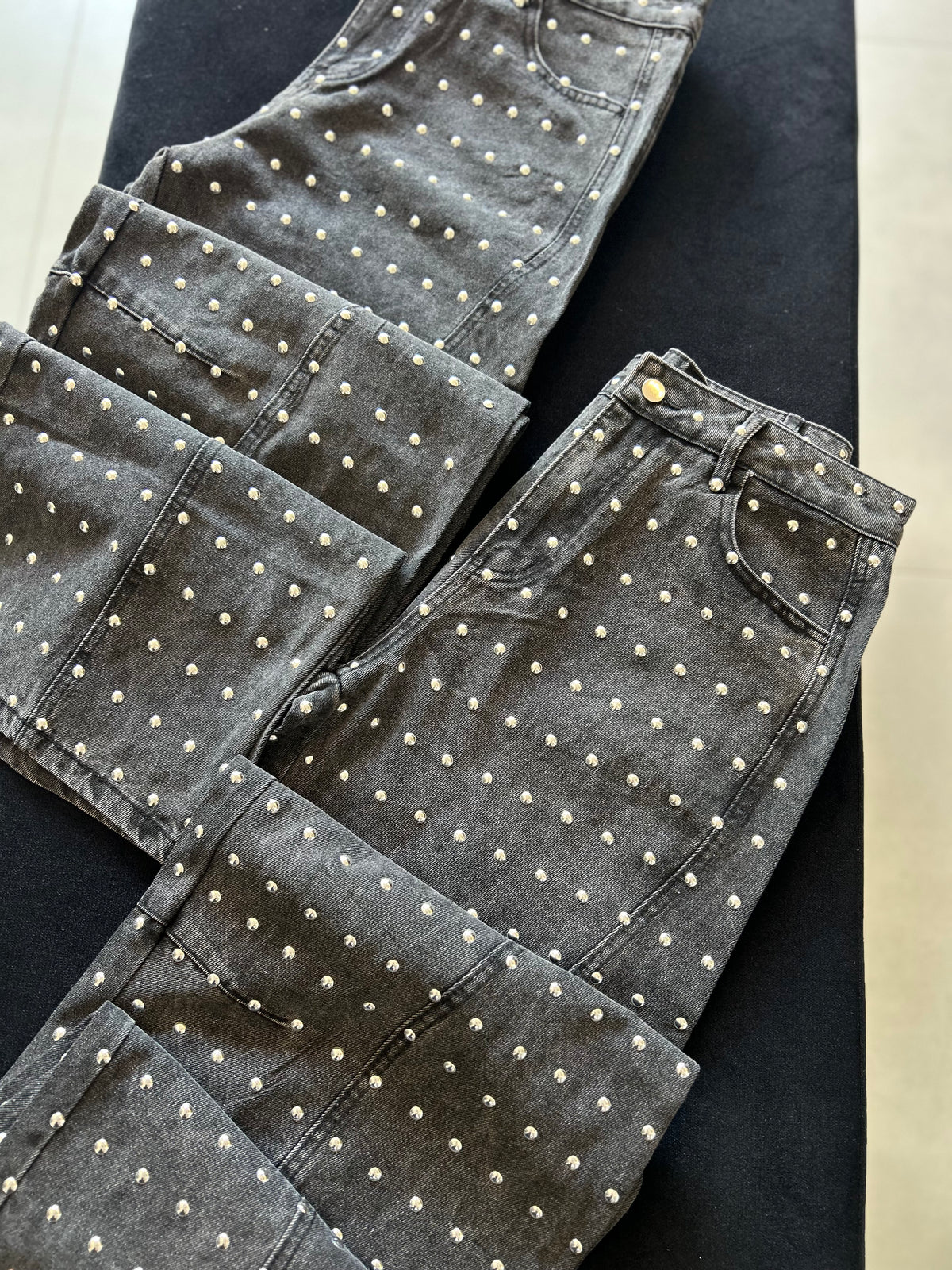 Calça Jeans Taxas Grafitte