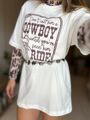 T-shirt Over Sized Western