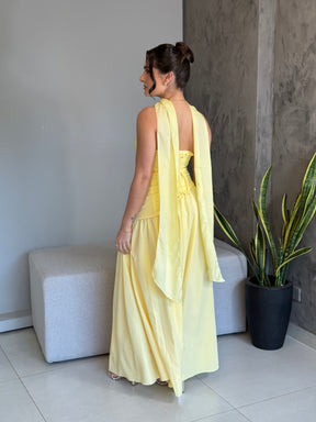 Vestido Longo Choker para Festa Tifany - Ocasiões Especiais
