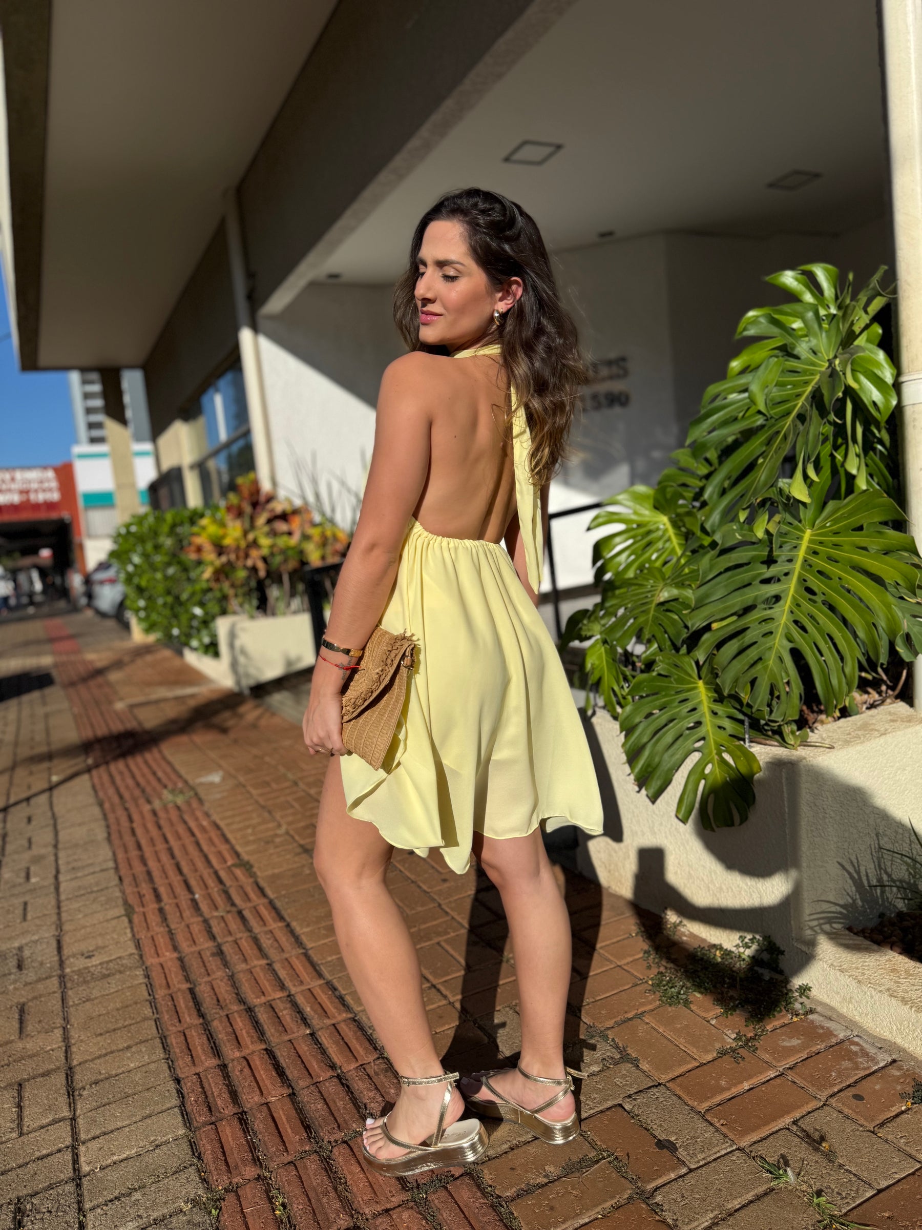 Vestido Curto Solto Verão- Areli