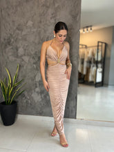 Vestido Midi Drapeado Festa – Luz
