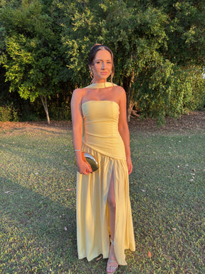 Vestido Longo Choker para Festa Tifany - Ocasiões Especiais