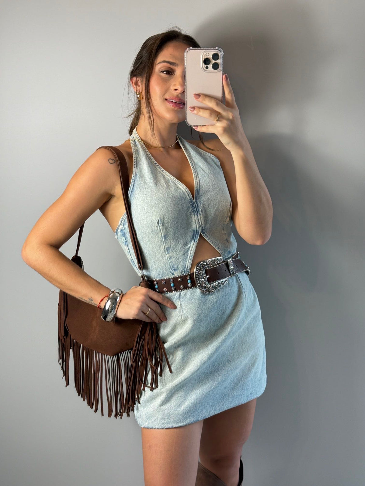 Vestido jeans Yeskla