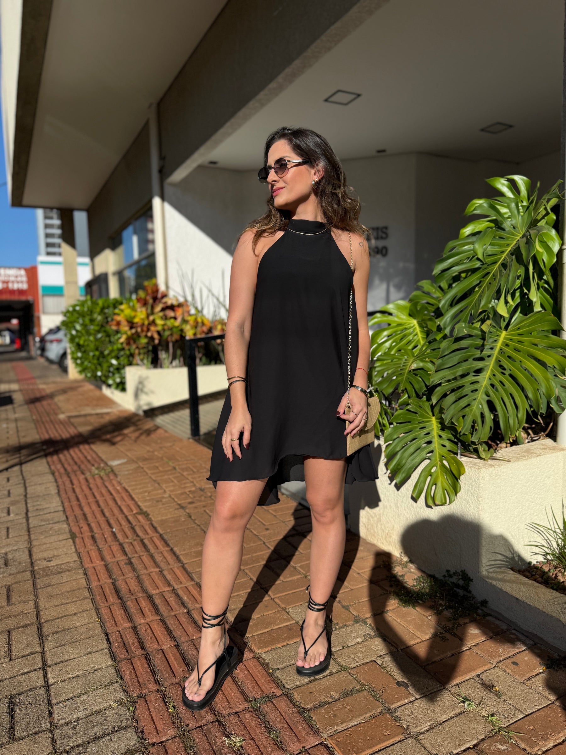 Vestido Curto Solto Verão- Areli
