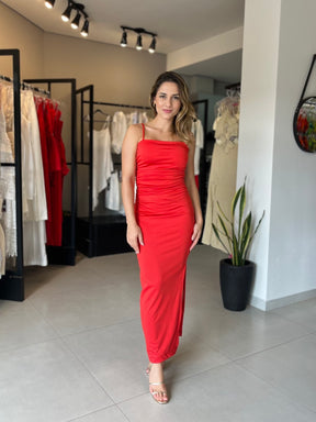 Vestido Feminino Midi de Festa - Jady