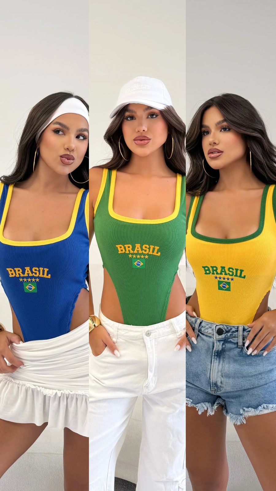 Blusa Body Cavado Brasil