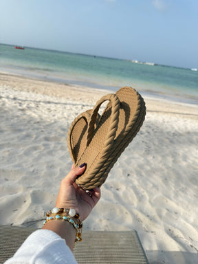 Chinelo Feminino Tranças Plataforma