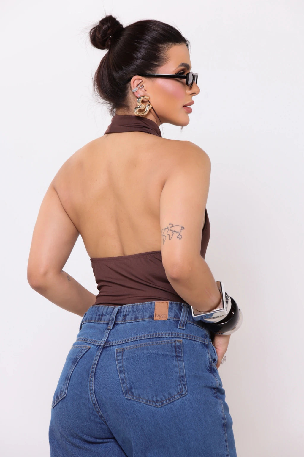 Blusa Frente Única suplex