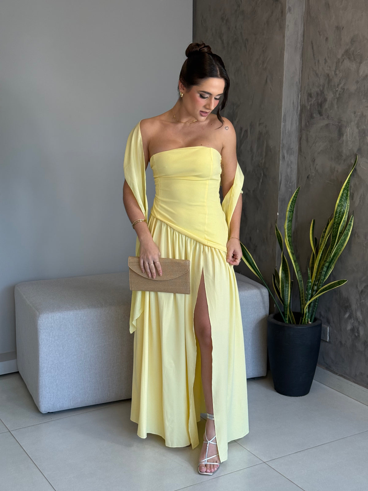Vestido Longo Choker para Festa Tifany - Ocasiões Especiais
