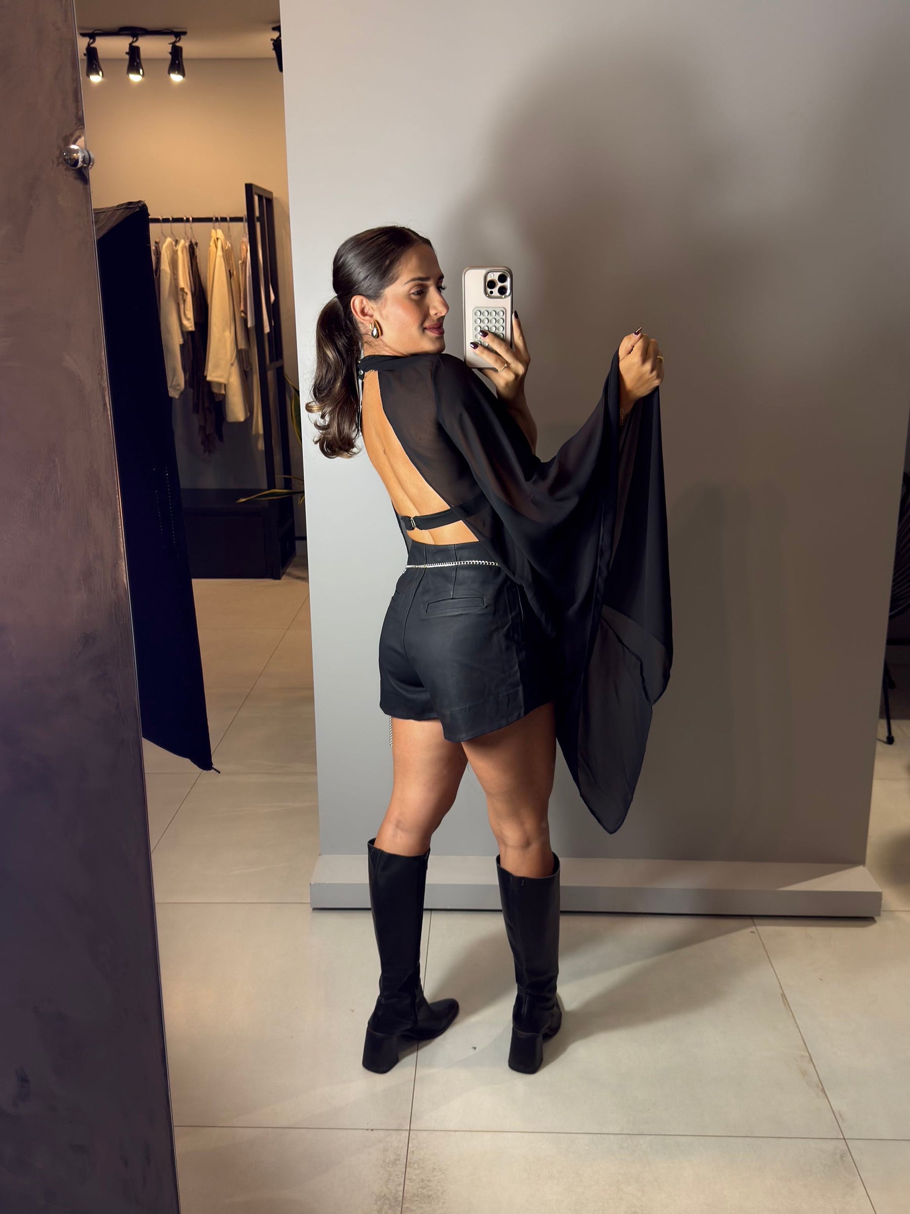 Blusa Capa Fluid Yeskla