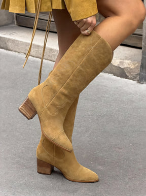 Bota Western Carmurça Regina Mostarda