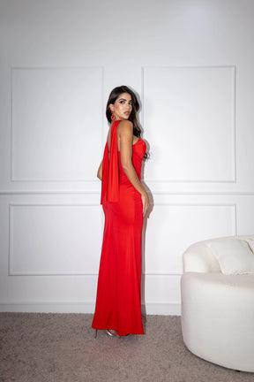 Vestido Longo Corset Oliva Thálita