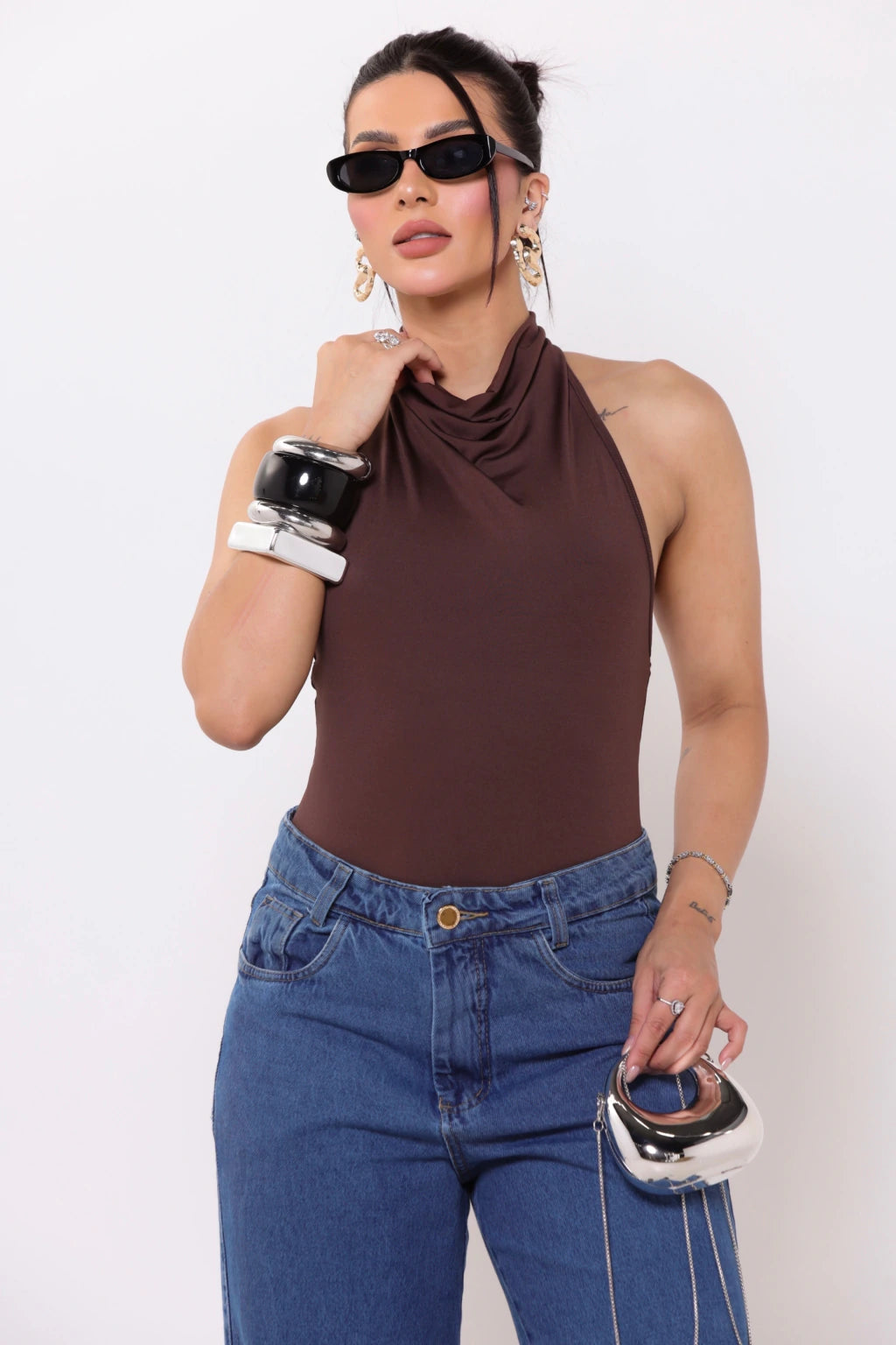 Blusa Frente Única suplex