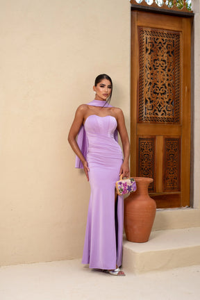 Vestido Longo Corset Oliva Thálita