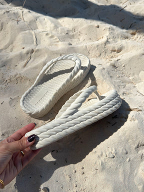 Chinelo Feminino Tranças Plataforma