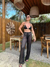 Saida de praia calça crochet Loren