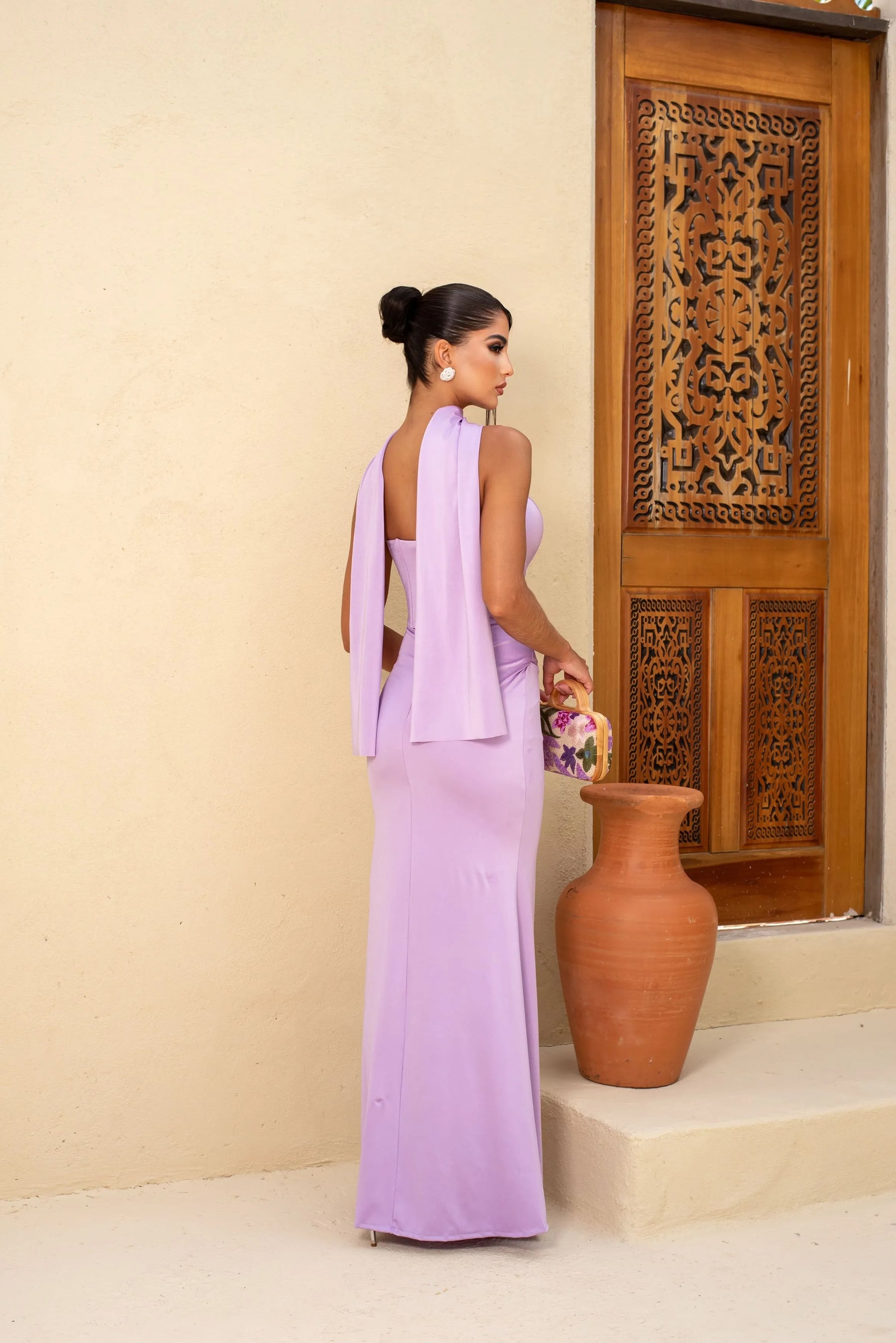 Vestido Longo Corset Oliva Thálita