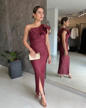 Vestido Feminino de Festa Social - Thaisa