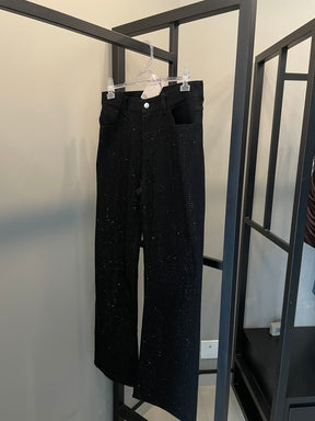 Calça Jeans Diamond Preta