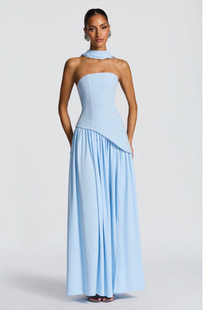 Vestido Longo Choker para Festa Tifany - Ocasiões Especiais