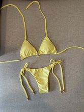 Biquíni Cortininha Amarelo Manteiga Angra