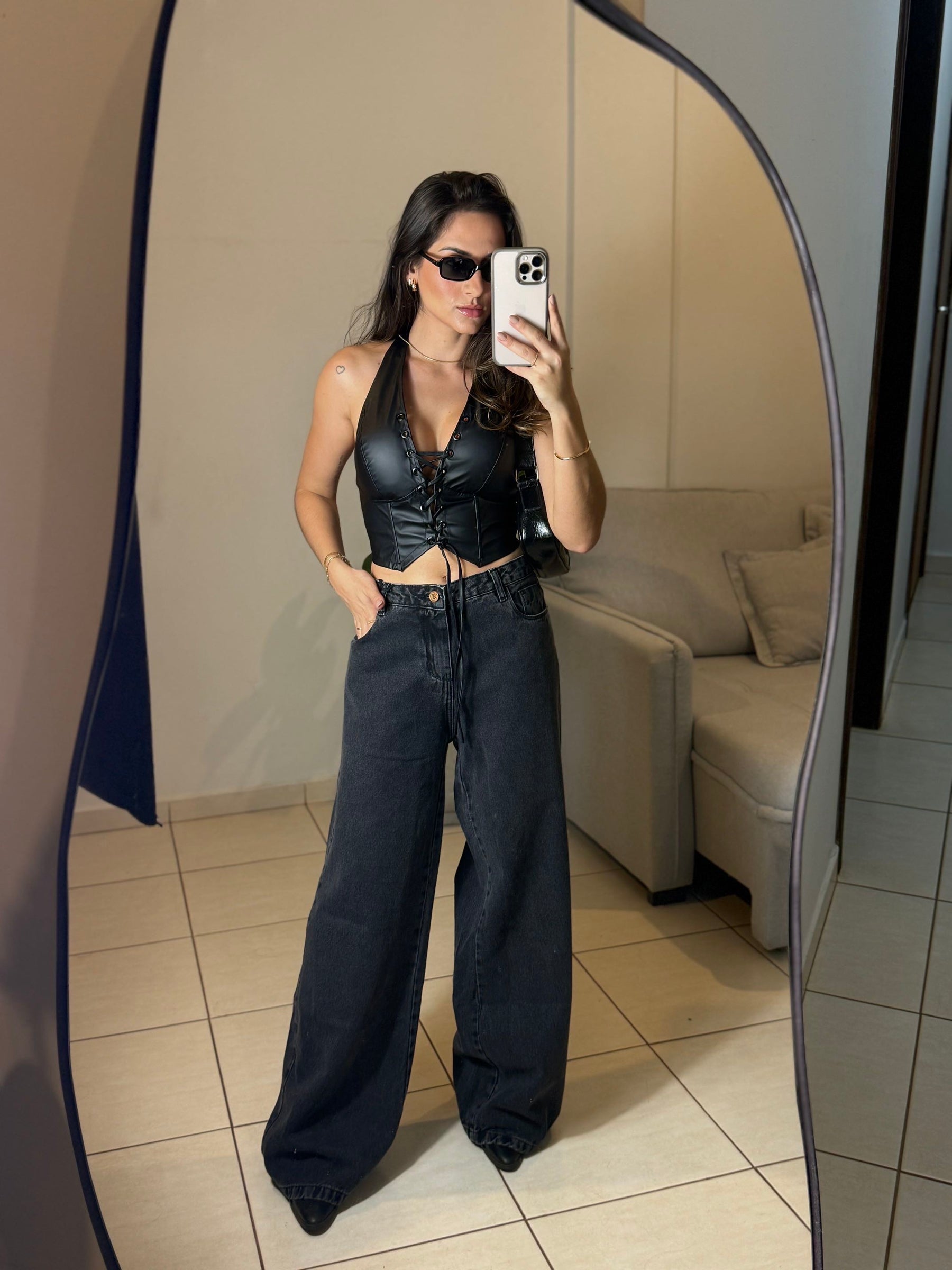 Wide Leg Relaxed Vintage - Consciência