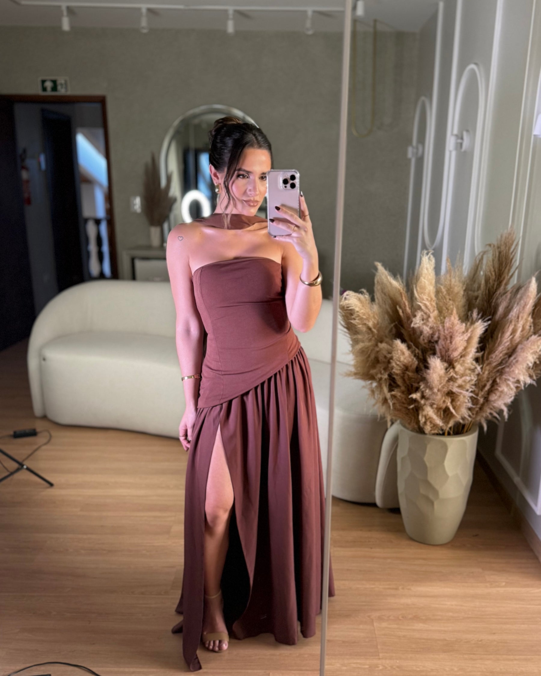 Vestido Longo Choker para Festa Tifany - Ocasiões Especiais