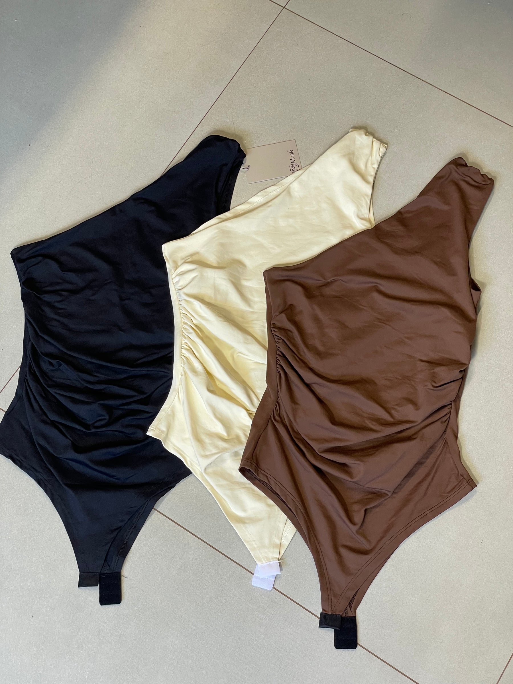 Body Poliamida Ombro Único
