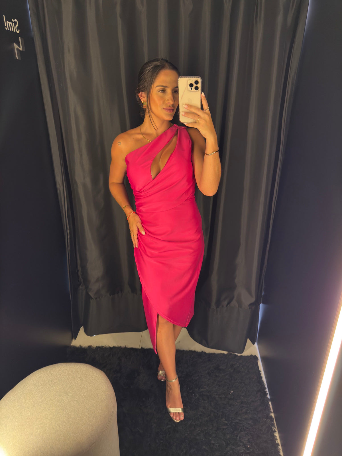 Vestido Feminino Midi Social – Lorena