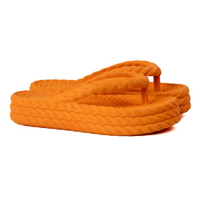 Chinelo Feminino Tranças Plataforma