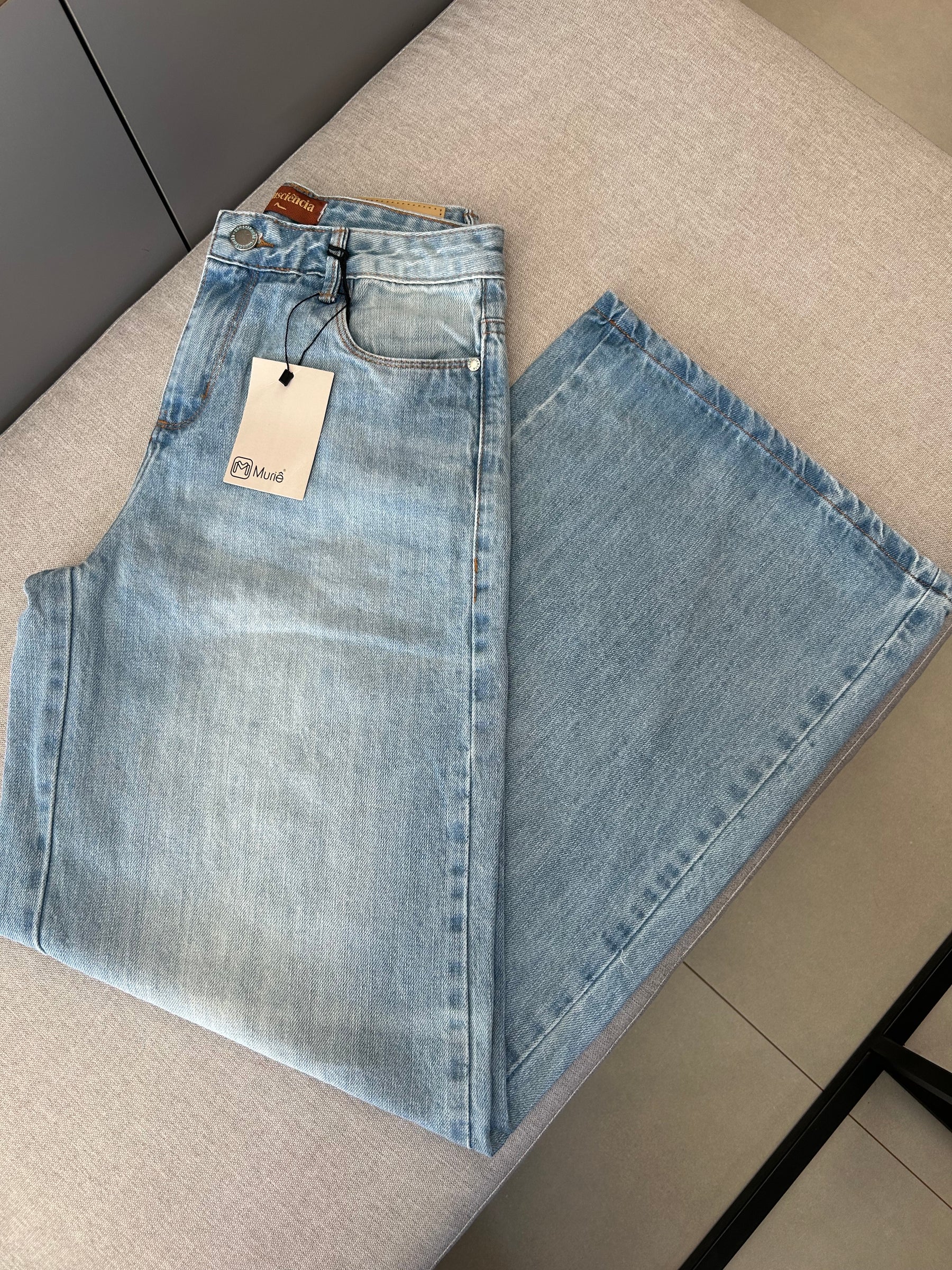Calça Wide Leg Relaxed Clara - Consciência