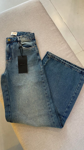Calça Jeans Wide Leg Sky Sujinho - Consciência