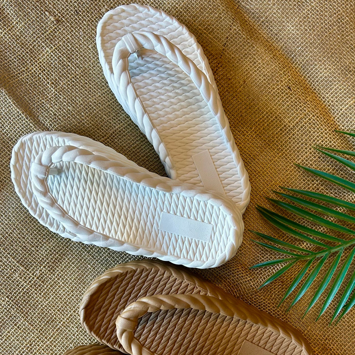 Chinelo Feminino Tranças Plataforma