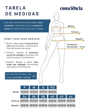 Shorts com Regulador - Consciência