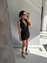 Vestido Curto com Decote cruzado Ivi