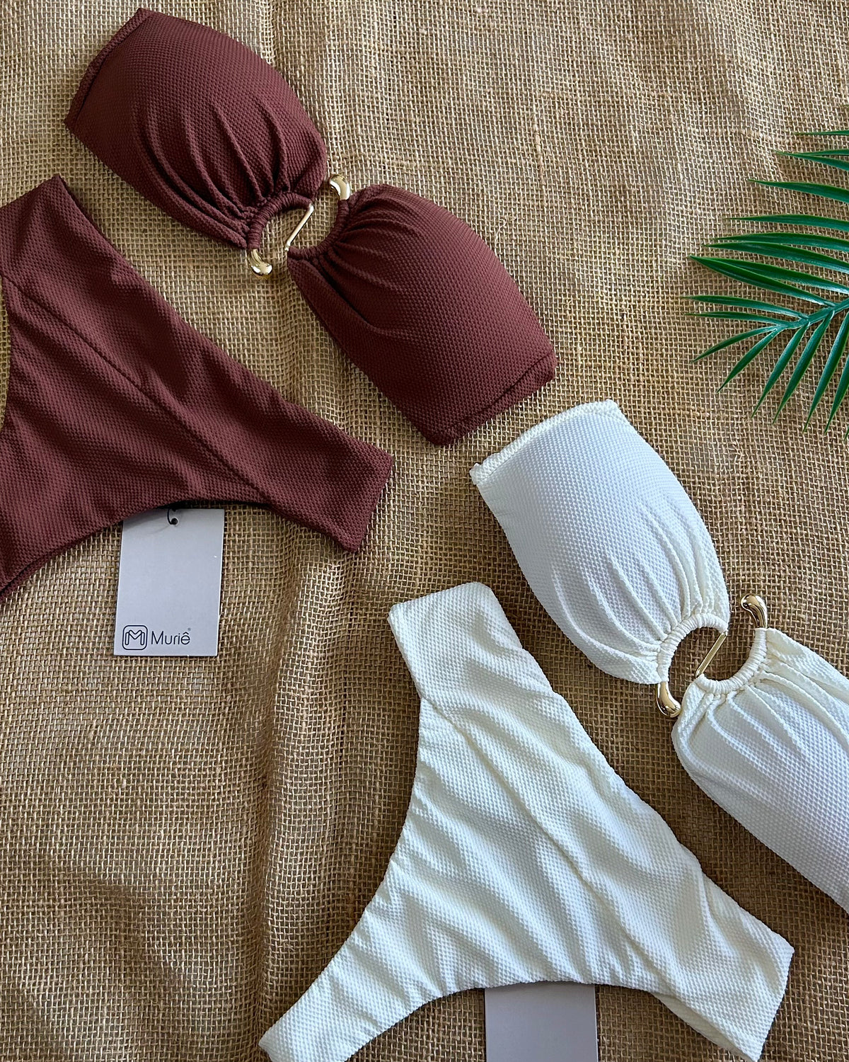 Biquíni tomara que caia organic - Cacau