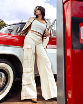 Calça Jeans Cargo - Consciência