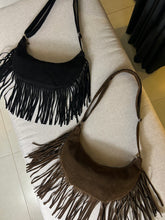 Bolsa Camurça Franjas