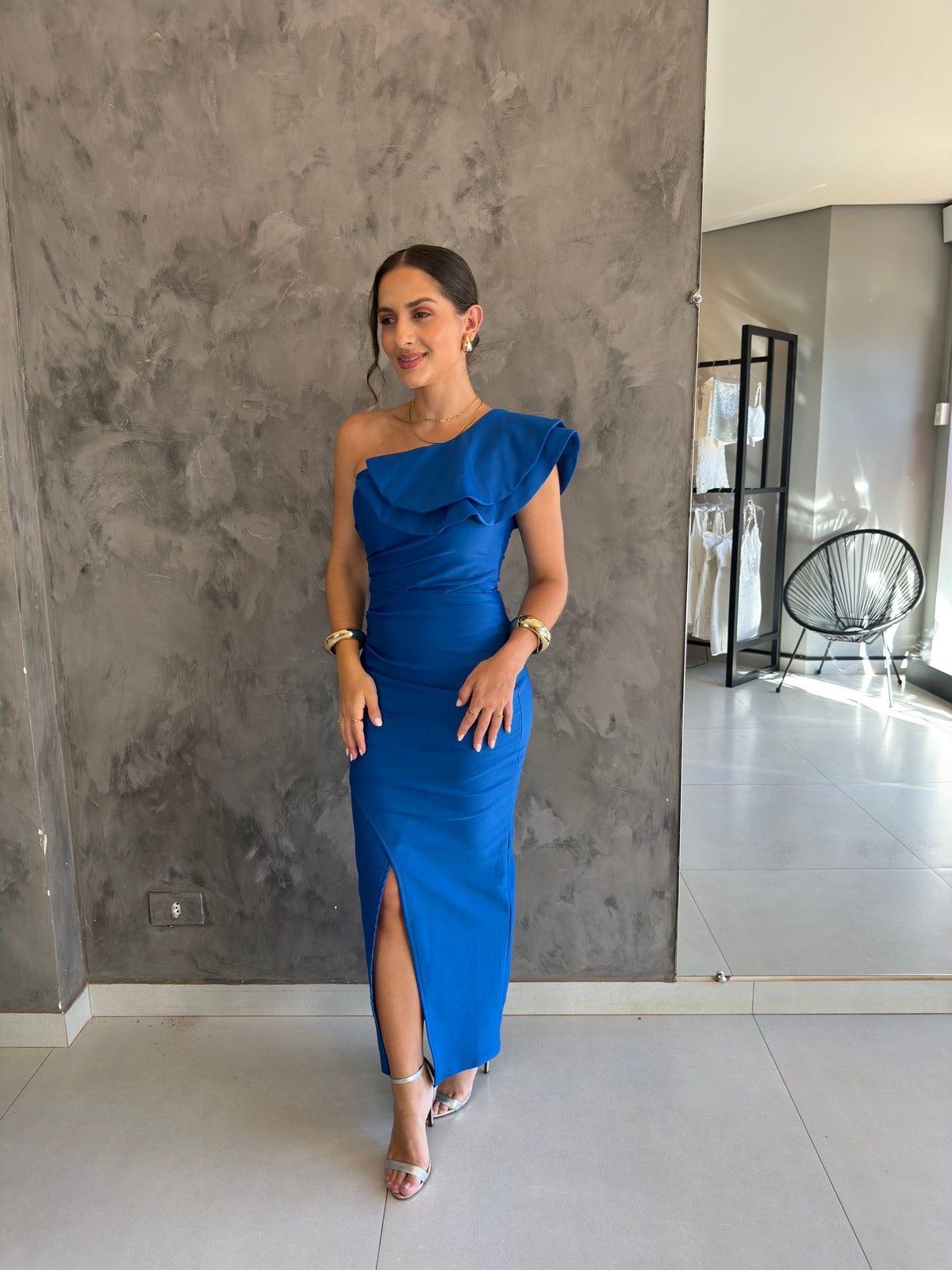 Vestido Feminino de Festa Social - Thaisa