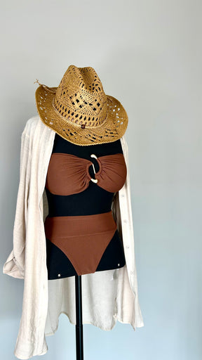Chapéu Cowboy Palha