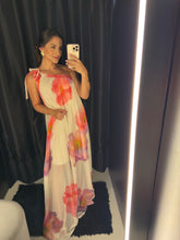 Vestido Longo Fluido Solto Floral