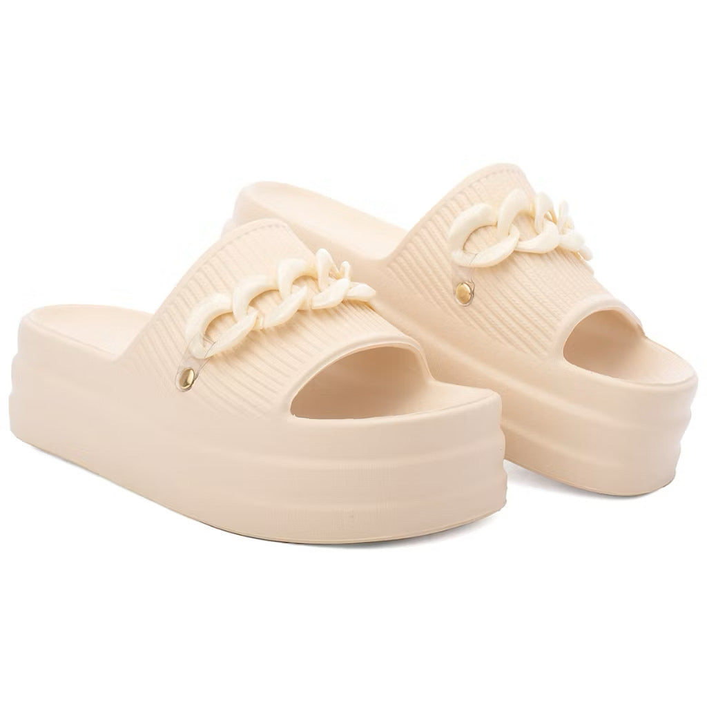 Chinelo Feminino Slider Corrente EVA