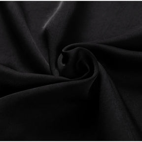 Vestido Longo de Cetim Ombro Único e Capa Lateral Melissa para Festa