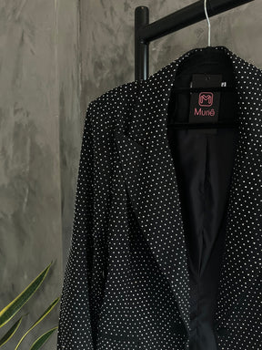 Blazer Feminino Oversized com Brilho – Diamond