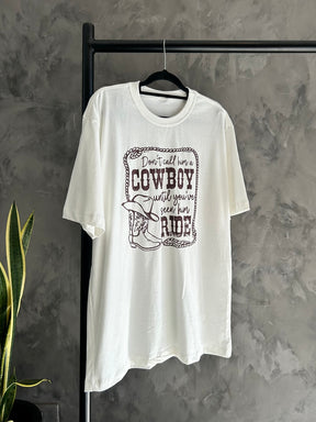 T-shirt Over Sized Western