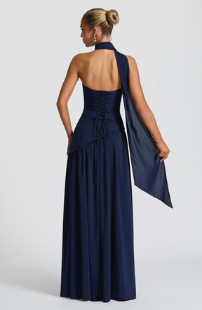 Vestido Longo Choker para Festa Tifany - Ocasiões Especiais