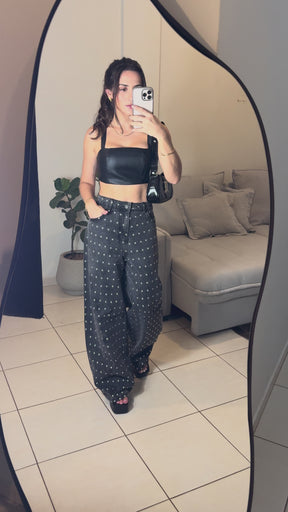 Calça Jeans Taxas Grafitte