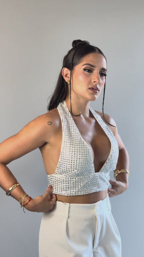 Cropped Regata Cristais